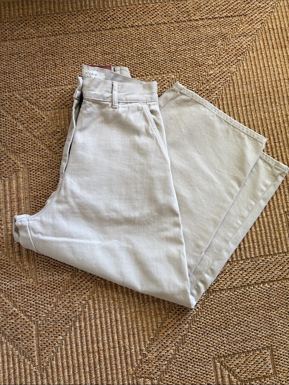 Studio Nicholson Beige Chalco Trousers sz 00
